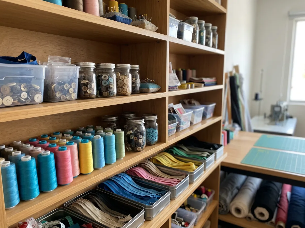 Estantería de accesorios